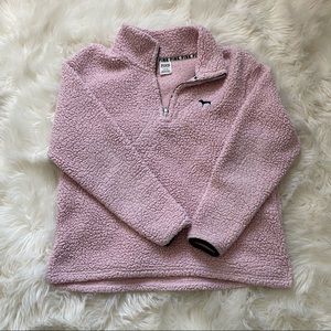 Victoria’s Secret PINK sherpa quarter zip